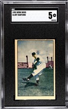 1952 Berk Ross Baseball Cards 33
