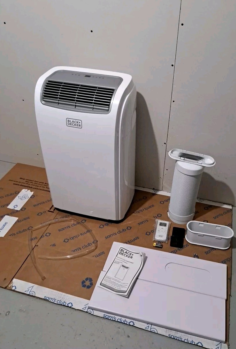 BLACK+DECKER Portable Air Conditioner BPACT08WT eBay