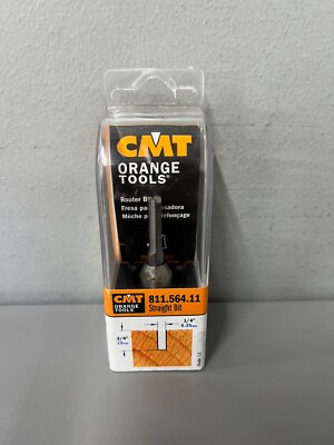 CMT Orange Tools Router Straight Bit 811.564.11 1/2'' shank Brand New!