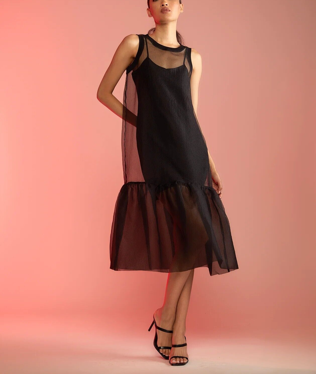 short black homecoming dresses A line One Shoulder Sequins Tiered Short Black Homecoming Dress QH2087 US8 / Black