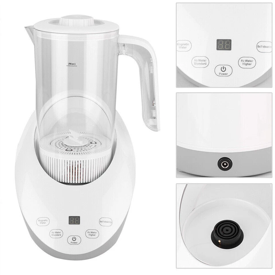 HYDROGEN RICH or OXYGEN RICH water machine, 2 in 1 water JUG, WITH WATER FILTER! - Image 3 of 4