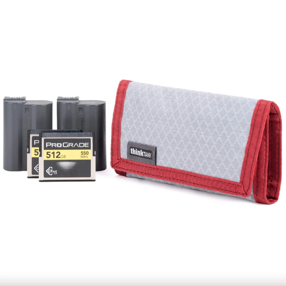 ThinkTankPhoto Cards and Power Memory Card Wallet(Chili Pepper Red) TT0228 - Image 2 of 4