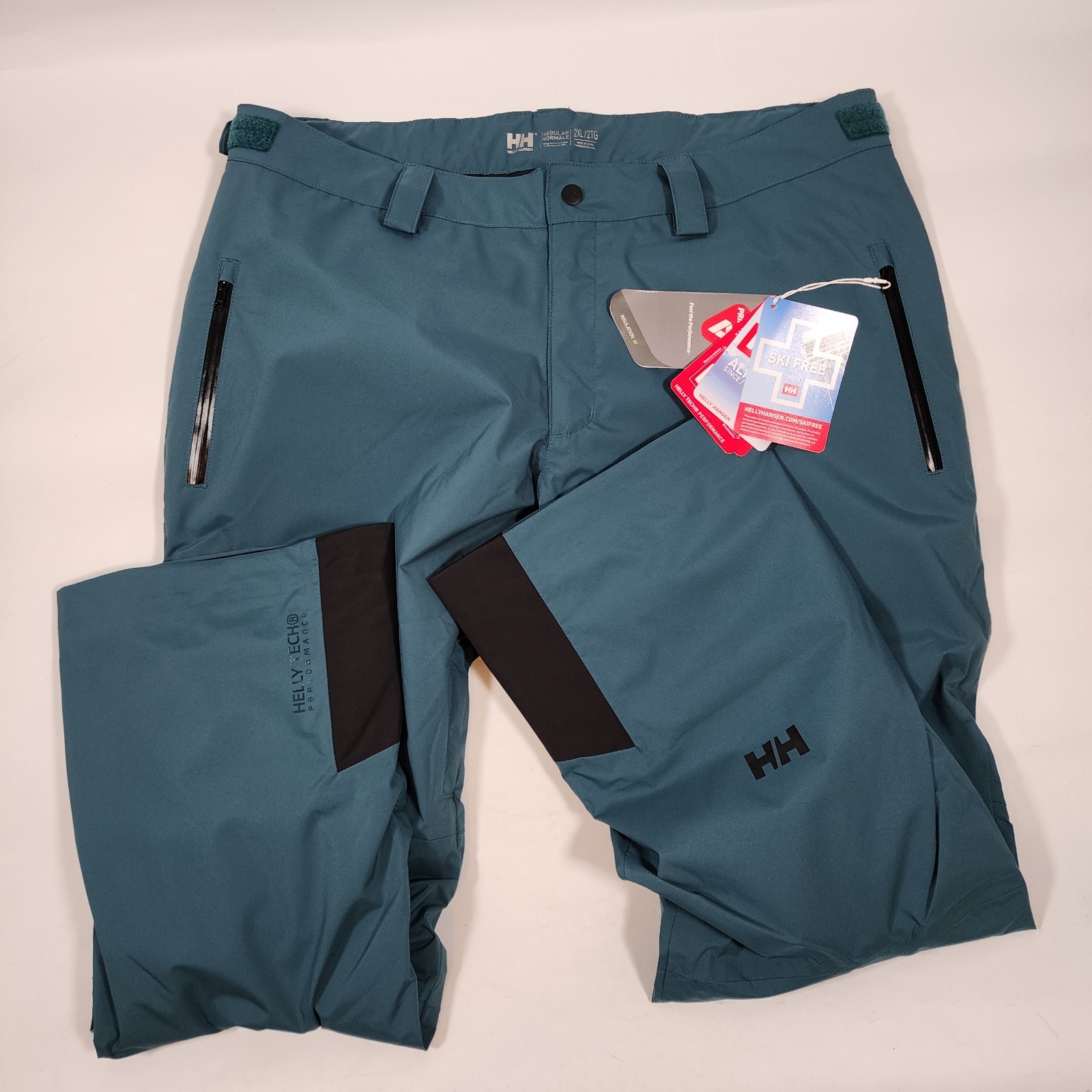 Pantalones de esquí Helly Hansen Legendary aislados para hombre impermeables -Blue Creek- talla 2XL