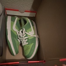 Nike Dunk Low Retro Green/White Colorblock Lo...