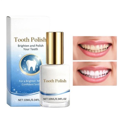 Teeth Polishing Agent, Teeth Whitening Paint (10ml)   Portable Application