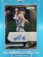 TYLER ALEXANDER 2020 Panini Prizm #RA-TA ROOKIE AUTO Detroit Tigers RC