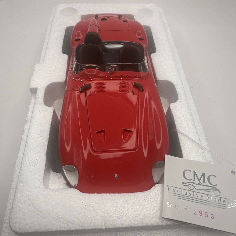 1/18 CMC Maserati 300 S, 1956 Rennsportwagen   M-105 New Open Box - Image 4 of 4