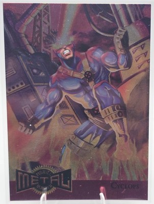 1995 Fleer Metal Marvel Cyclops #3 Blasters