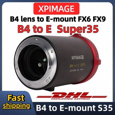 XPimage B4 to PL 2.6x Optics Extender for 2/3''B4 lens to Sony E-mount S35 Cinema