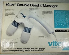  Vtg Vitec Double Delight Massager Double Action 46455 