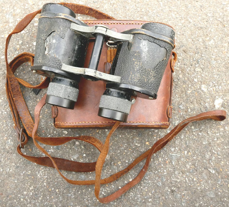 OLD MOUNTAIN × DEVISE WORKS hijiraku Former Japanese navy Original binoculars WWⅡ military IJA IJN