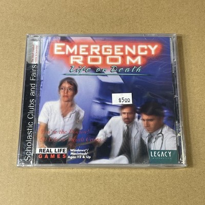 Emergency Room: Life or Death PC Win/Mac Real Life Games 2001