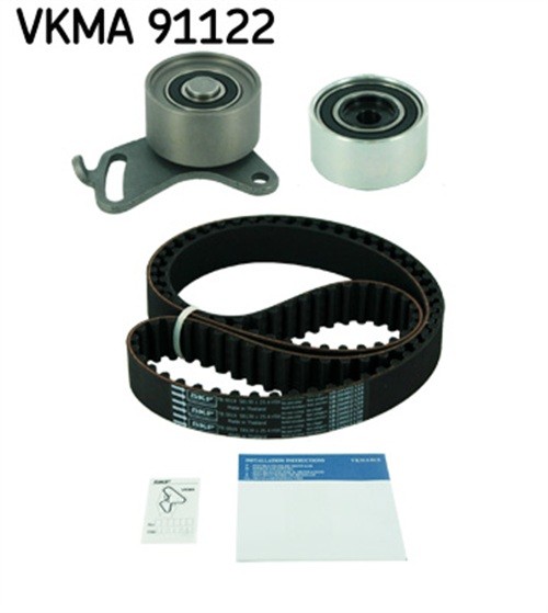 Timing belt kit with rounded tooth profile VKMA 91122 SKF for TOYOTA CROWN - Image 10
