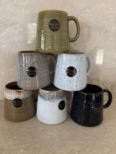 Barcela Handmade in Portugal Stoneware Mugs Lot