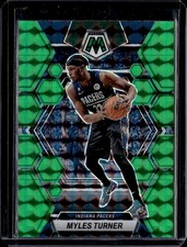 2022-23 Panini Mosaic #36 Myles Turner Green