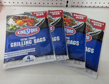 Kingsford Extra-Tough Grilling Bags 4 Foil Ba...