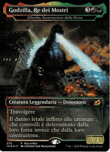 godzilla king of the monsters mtg card If they say yes Godzilla's true form #magicthegathering #magiccards