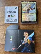 Magic MTG Final Fantasy X Counter Blitz Tidus Commander Deck  * DECK and BOX
