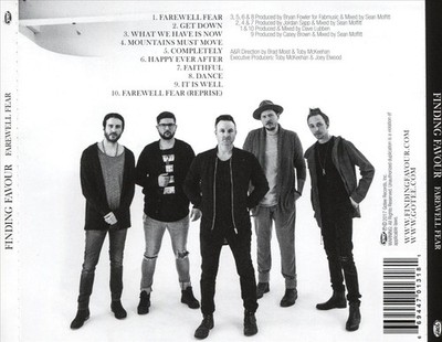 FINDING FAVOUR - FAREWELL FEAR NEW CD