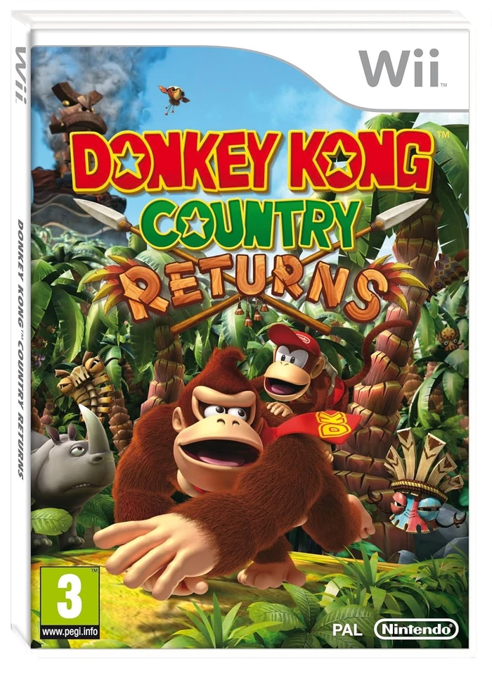 Donkey Kong: Country Returns - neu / sealed - Nintendo Wii - Bild 1 von 1