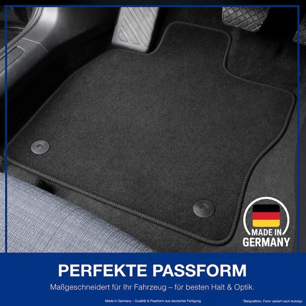 Forell Textil FußMatten FüR BMW 5Er 2013-2017 | Limousine / Touring | Xdrive-image
