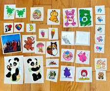 Vintage Assorted 80s Stickers Garfield, Hallmark Restored READ : You Choose 
