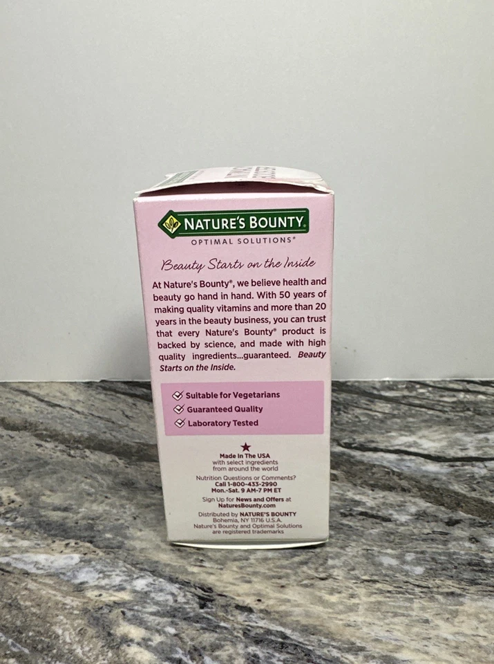 Nature's Bounty • INTIMACY BOOSTER• 60 Cápsulas Mezcla Ashwagandha y Ginseng Foto 2 de 4