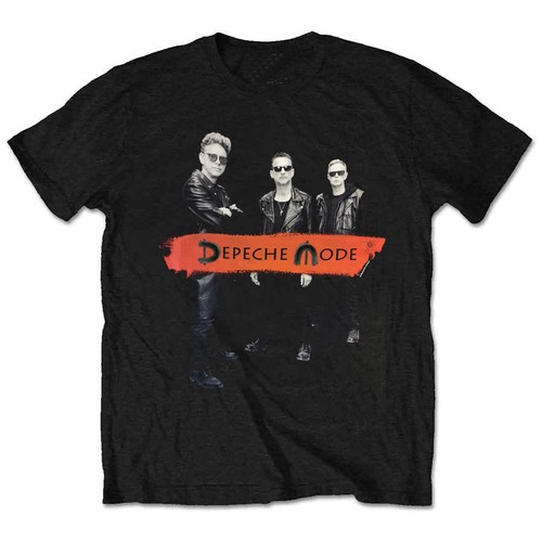 Depeche Mode Global Spirit Tour T-Shirt – Limited Edition Band Photo Black Tee - View #2