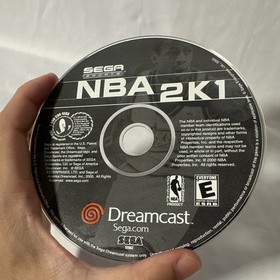Sega Dreamcast - NBA 2K1 Sega Sports E-Everyone NTSC-U/C Multiplayer 2000