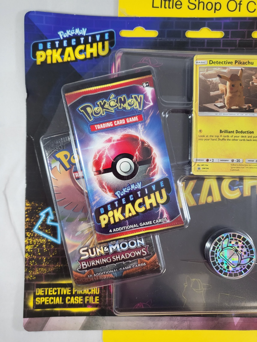 Pokemon Detective Pikachu Special Case File TCG 3 Booster Pack