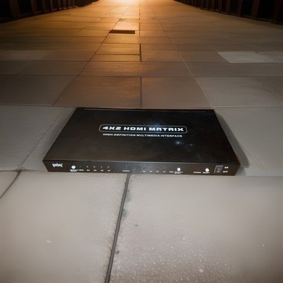 Goobay - High-Definition Multimedia Interface - 4x2 HDMI Matrix
