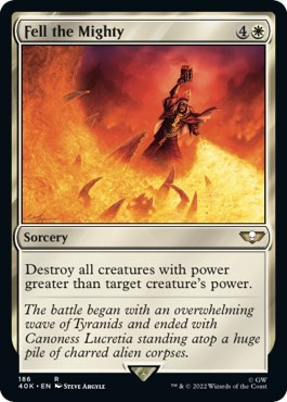 #ad #ad Fell the Mighty 40K 186 $2.00