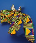 NEW African 2 Pc Baby Girl Outfit 24 Months  Vibrant Colors — photo 2