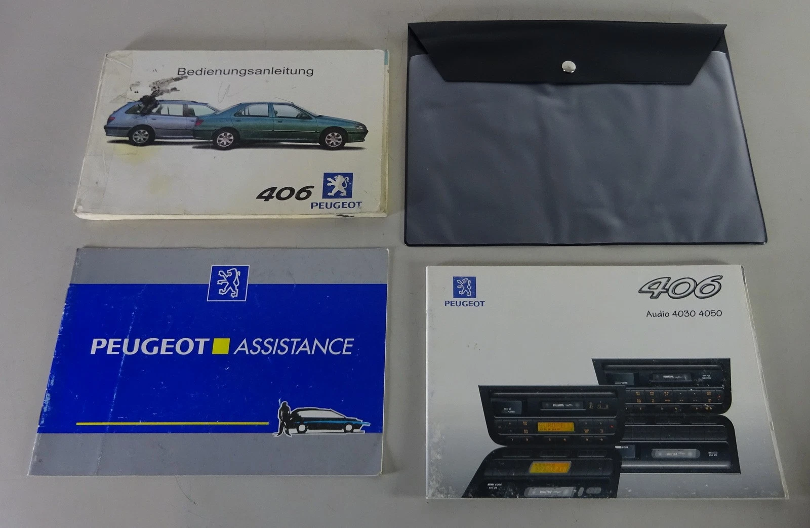 Binder With Operating Instructions / Manual Peugeot 406 As Of 06/2001