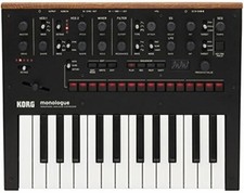 KORG Monophonic Analog Synthesizer monologue BK Black 25 key