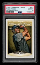 2019 Upper Deck Goodwin Champions Vip Prize Cards: #P-2 Tiger Woods PSA 10