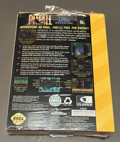 Pitfall Mayan Adventure Sega Genesis 32x Complete w/ Box Manual Fold out Poster