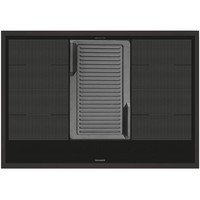 Oranier Kochfeld Induktion 80Cm FLI680 Multi-Slider Grillplatte Schwarzer Rahmen