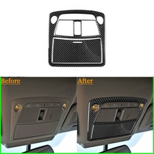 For Infiniti Q50 Q60 2016+ Real Carbon Fiber Interior Headlight Glasses Box Trim