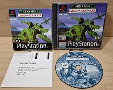 ebay® Auktion 398219864578 | Army Men Land Sea Air PS1 PlayStation 1 | Komplett in Box + Reg Card | Sehr guter Zustand Thumbnail of ebay® auction 398219864578 | Army Men Land Sea Air PS1 PlayStation 1 | Komplett in Box + Reg Card | Sehr guter Zustand