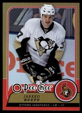 2008-09 O-Pee-Chee Gold Jarkko Ruutu Ottawa Senators #40