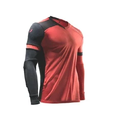 NEW Storelli Exoshield Gladiater Goalkeeper Jersey Large Coral/Black $120