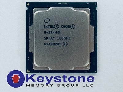 Intel Xeon E-2244G SRFAY LGA1151 3.8GHz Quad Core CPU *km