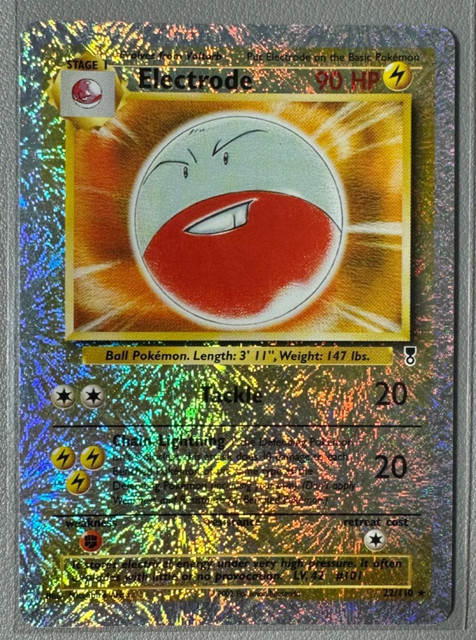 Electrode [Reverse Holo] #22 (Legendary Collection (2002))