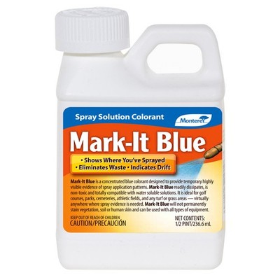 Mark-It Blue Conc Spray Indicator For Turf Shows Where You ve Sprayed  8 oz.
