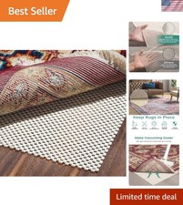 2' x 3' Extra Thick Non-Slip Rug Gripper for Hardwood Floors - Safe  Durable