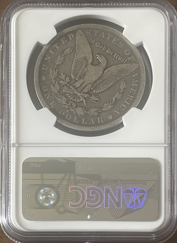 1894 S Morgan Silver Dollar NGC Circulated Wayne Miller Signed - Picture 2 of 2