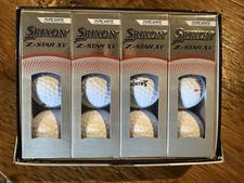 Brand New Srixon Z-Star XV Golf Balls White No Logos 1 Dozen