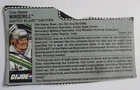 Windchill File Card 1989 Gi Joe Vintage DC