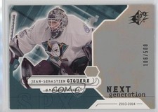 2003-04 SPx Next Generation 106/500 Jean-Sebastien Giguere #158 0nr3